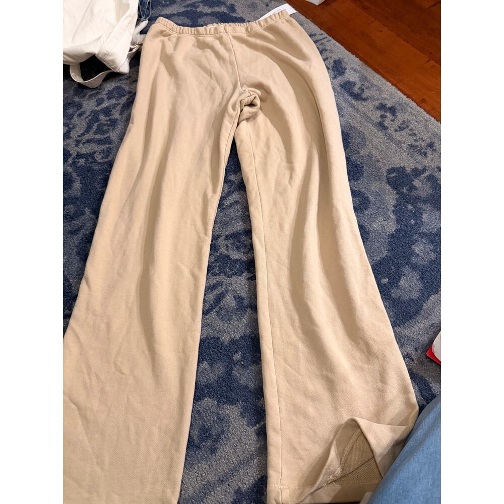 Spiritual Gangster Tan Straight  Leg Pants. Joy Straight Leg Pants. - Picture 5 of 6